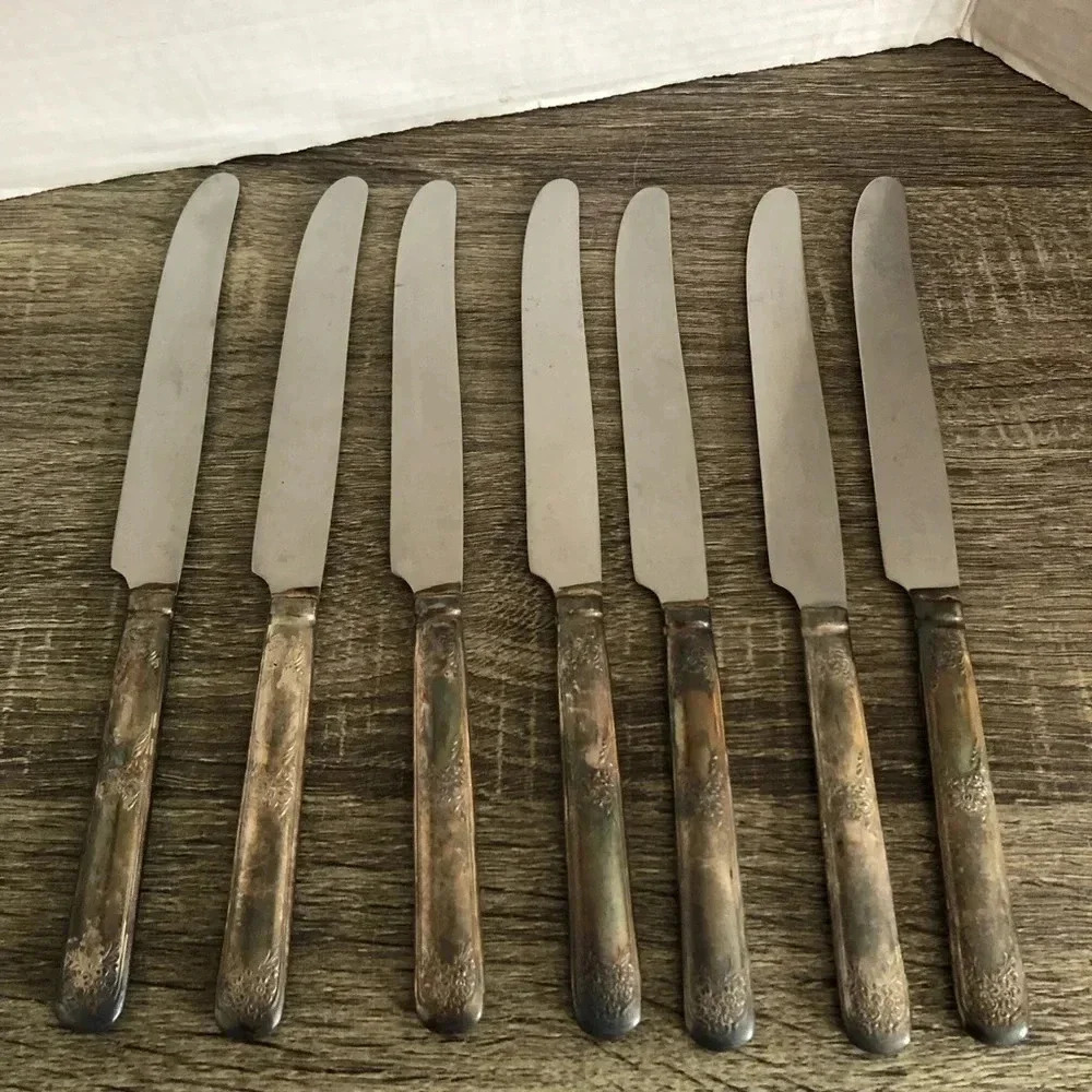Vtg Set of Stainless Knives
